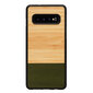 Mobiiltelefoni tagus Man&Wood sobib Samsung Galaxy S10, Bamboo forest, Must цена и информация | Telefonide kaitsekaaned ja -ümbrised | hansapost.ee