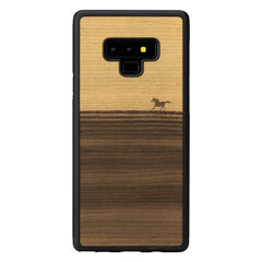 Mobiiltelefoni tagus Man&Wood sobib Samsung Galaxy Note 9, Mustang, Must hind ja info | Telefonide kaitsekaaned ja -ümbrised | hansapost.ee