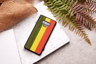 MAN&WOOD SmartPhone case Galaxy Note 9 reggae black цена и информация | Чехлы для телефонов | hansapost.ee