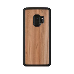 Telefoniümbris Man&Wood telefonile Samsung Galaxy S9, Cappuccino, Must цена и информация | Чехлы для телефонов | hansapost.ee