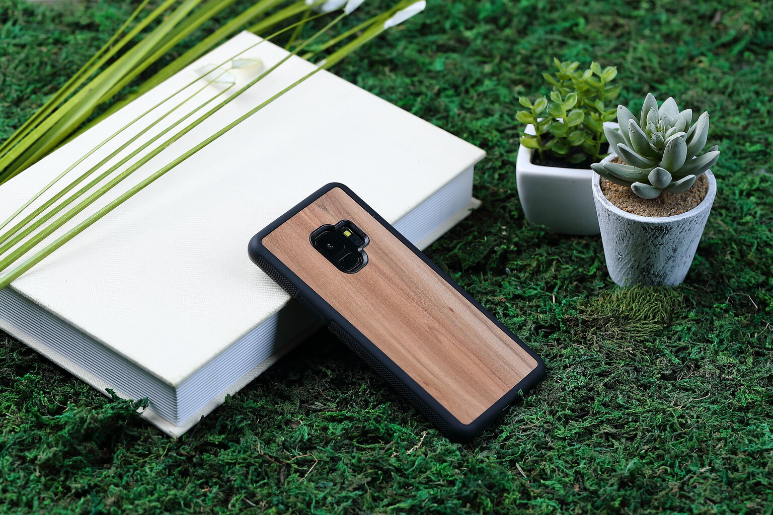 Telefoniümbris Man&Wood telefonile Samsung Galaxy S9, Cappuccino, Must цена и информация | Telefonide kaitsekaaned ja -ümbrised | hansapost.ee