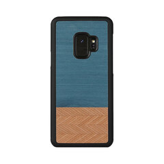 MAN&WOOD SmartPhone case Galaxy S9 denim black цена и информация | Чехлы для телефонов | hansapost.ee