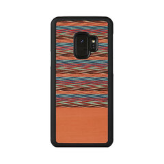 MAN&WOOD SmartPhone case Galaxy S9 browny check black цена и информация | Чехлы для телефонов | hansapost.ee