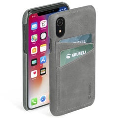 Telefoniümbris Krusell Sunne 2 Card Cover telefonile Apple iPhone XR, hall hind ja info | Telefonide kaitsekaaned ja -ümbrised | hansapost.ee