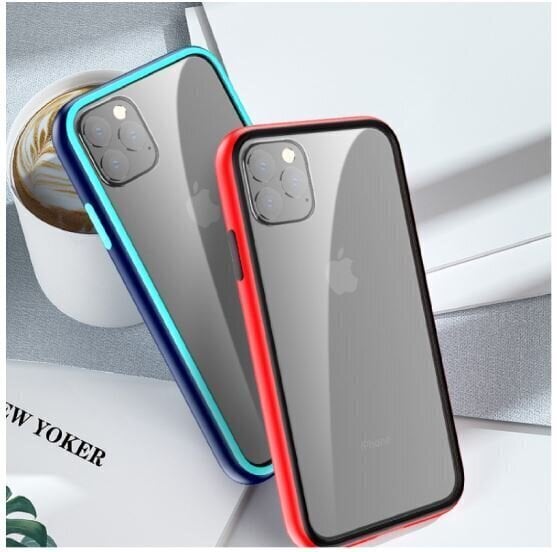 Comma Joy elegant anti-shock case, telefonile iPhone 11 Pro, roheline цена и информация | Telefonide kaitsekaaned ja -ümbrised | hansapost.ee