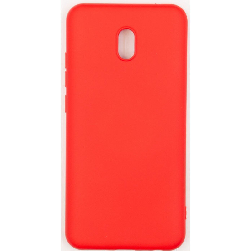 Telefoniümbris Evelatus Soft Touch Silicone Case, telefonile Xiaomi Redmi 8A, punane hind ja info | Telefonide kaitsekaaned ja -ümbrised | hansapost.ee