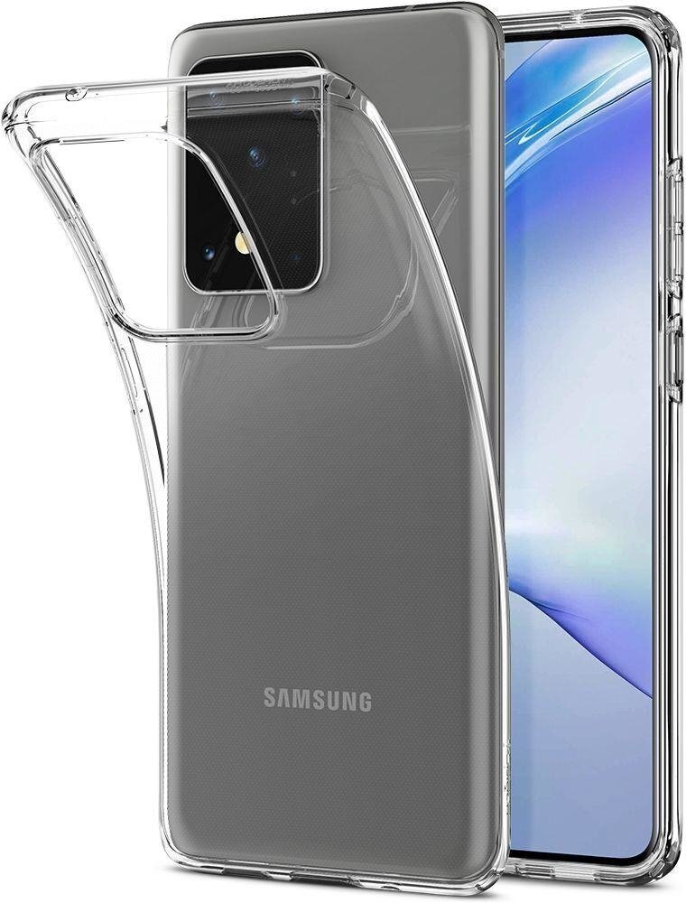 Spigen Liquid Crystal Galaxy S20 Ultra Crystal Clear hind ja info | Telefonide kaitsekaaned ja -ümbrised | hansapost.ee