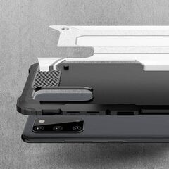 Hybrid Armor Case Tough Rugged Cover, telefonile Samsung Galaxy S20, hõbedane цена и информация | Чехлы для телефонов | hansapost.ee