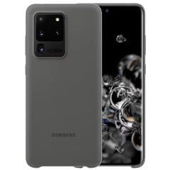 Samsung Galaxy S20 Ultra Silicone Cover, Gray цена и информация | Чехлы для телефонов | hansapost.ee