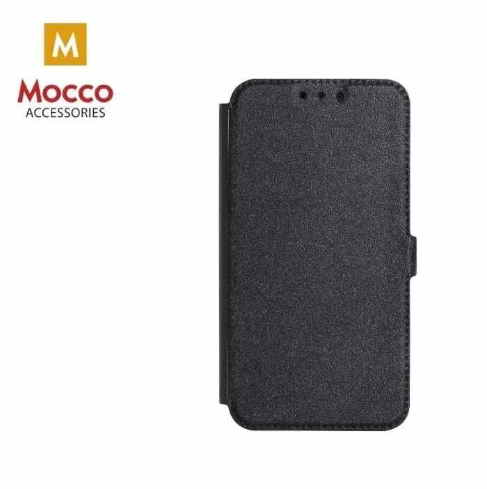 Mocco Shine Book Case For Huawei Y5 / Y5 Prime (2018) Black hind ja info | Telefonide kaitsekaaned ja -ümbrised | hansapost.ee