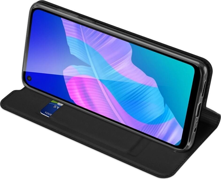 Telefoniümbris Dux Ducis Premium Magnet Case telefonile Huawei P40 Lite E, must цена и информация | Telefonide kaitsekaaned ja -ümbrised | hansapost.ee