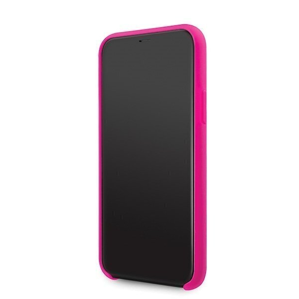 Telefoniümbris Guess GUHCN58LS4GFU iPhone 11 Pro fuksja/fuchsia hard case Silicone 4G Tone On Tone цена и информация | Telefonide kaitsekaaned ja -ümbrised | hansapost.ee