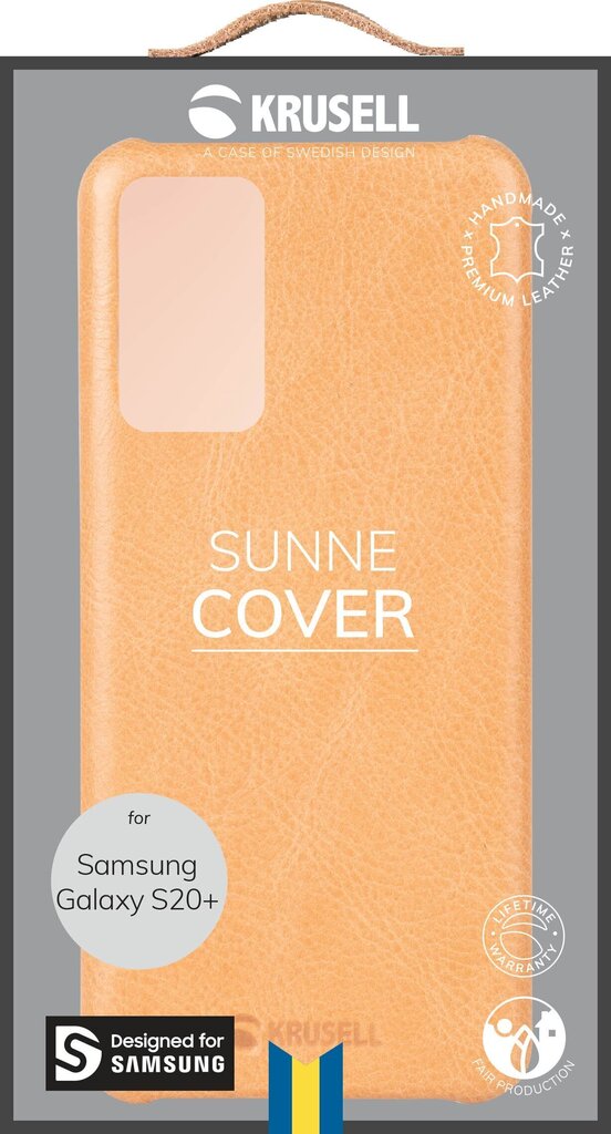 Krusell Sunne Cover, Samsung Galaxy S20+, kreem hind ja info | Telefonide kaitsekaaned ja -ümbrised | hansapost.ee