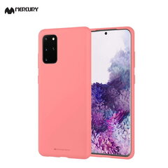 Mercury Soft feeling TPU Супер тонкий чехол-крышка с матовой поверхностью для Samsung Galaxy S20+ (G985) Розовый цена и информация | Чехлы для телефонов | hansapost.ee