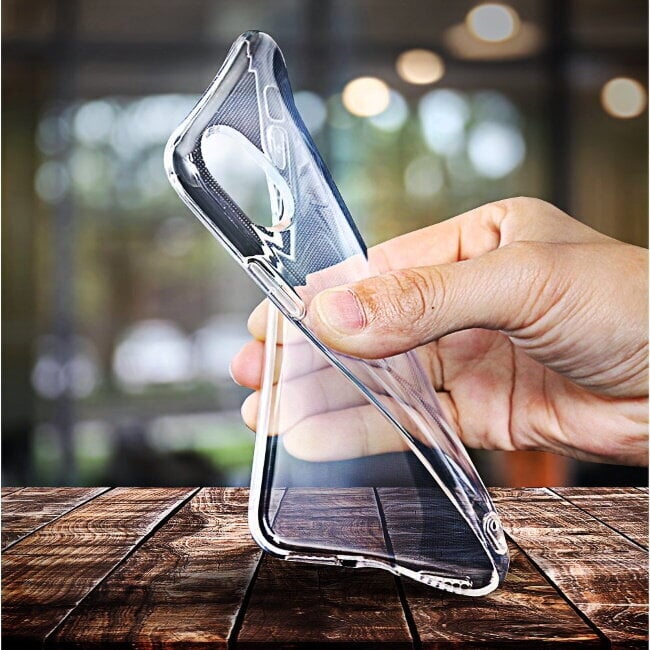 TakeMe "Clear" seeria Läbipaistev 2mm õhuke tagus Samsung Galaxy A50 (A505F) / A30s (A307F) jaoks hind ja info | Telefonide kaitsekaaned ja -ümbrised | hansapost.ee