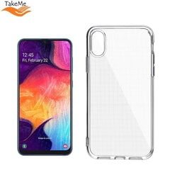 TakeMe "Clear" seeria Läbipaistev 2mm õhuke tagus Samsung Galaxy A50 (A505F) / A30s (A307F) jaoks цена и информация | Чехлы для телефонов | hansapost.ee