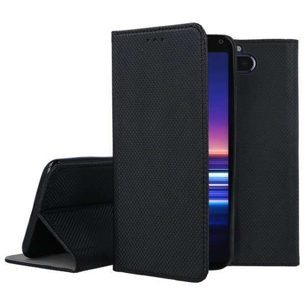 Mocco Smart Magnet Book Case For Samsung Galaxy A21 Black цена и информация | Telefonide kaitsekaaned ja -ümbrised | hansapost.ee