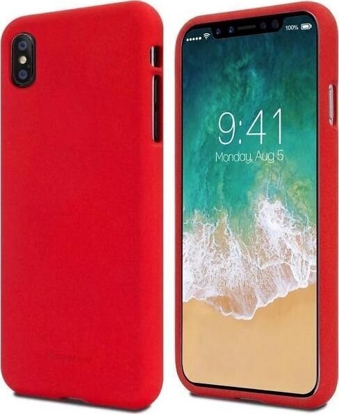 Telefoniümbris Mercury Soft Jelly Case Samsung G988 S20 Ultra, punane hind ja info | Telefonide kaitsekaaned ja -ümbrised | hansapost.ee