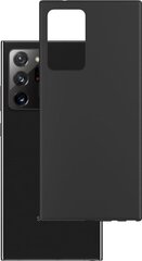 Чехол 3mk Matt Case для Samsung Note 20 Ultra, чёрный цена и информация | Чехлы для телефонов | hansapost.ee