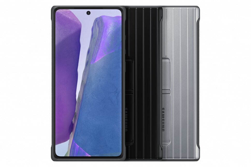 Samsung kaitsev alaline kate N980F Galaxy Note20 hõbedane EF-RN980CSEGEU hind ja info | Telefonide kaitsekaaned ja -ümbrised | hansapost.ee