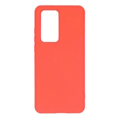 Telefoniümbris Evelatus Soft Touch Silicone Case, telefonile Huawei P40, punane hind ja info | Telefonide kaitsekaaned ja -ümbrised | hansapost.ee