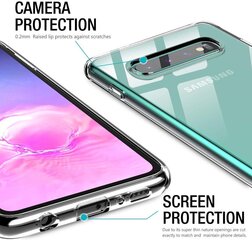 Silikoonist ümbris Fusion Ultra tagakülg 0,3 mm Protect Samsung G970 Galaxy S10e, läbipaistev hind ja info | Telefonide kaitsekaaned ja -ümbrised | hansapost.ee