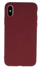 Силиконовый чехол Fusion Soft Matte Back Case для Apple iPhone 11 Pro, темно-красный цена и информация | Fusion Accessories Мобильные телефоны, Фото и Видео | hansapost.ee