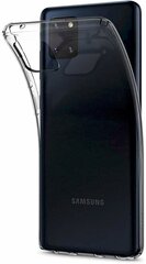 Silikoonist ümbris Fusion Ultra tagakülg 2 mm Protect Samsung A715 Galaxy A71, läbipaistev hind ja info | Fusion Accessories Mobiiltelefonid ja lisatarvikud | hansapost.ee
