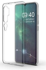 Silikoonist ümbris Fusion Ultra Back Case 1 mm Protect Xiaomi Mi Note 10 Pro / Mi Note 10, läbipaistev цена и информация | Чехлы для телефонов | hansapost.ee