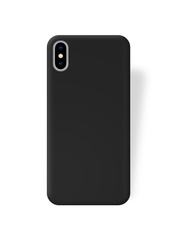 Telefoniümbris Rubber TPU iPhone 12 Pro Max, must hind ja info | Telefonide kaitsekaaned ja -ümbrised | hansapost.ee