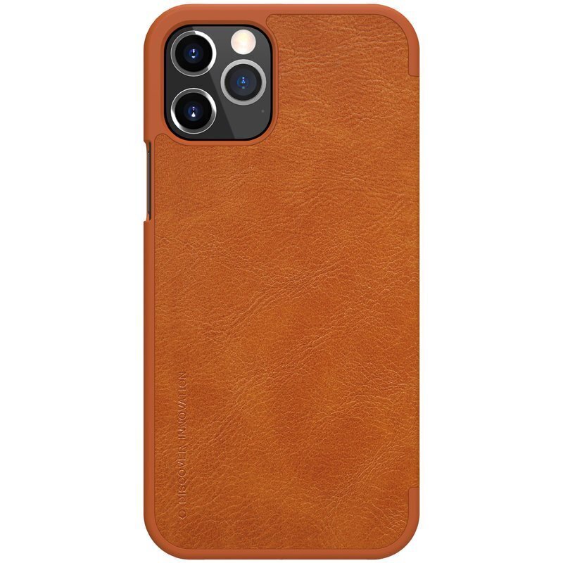 MOBILE COVER IPHONE 12/12 PRO/BROWN 6902048201644 NILLKIN hind ja info | Telefonide kaitsekaaned ja -ümbrised | hansapost.ee