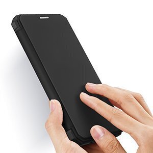 DUX DUCIS Skin X Bookcase type case for iPhone 12 Pro Max black цена и информация | Telefonide kaitsekaaned ja -ümbrised | hansapost.ee