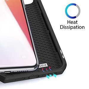 DUX DUCIS Skin X Bookcase type case for iPhone 12 Pro Max black цена и информация | Telefonide kaitsekaaned ja -ümbrised | hansapost.ee