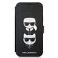 Karl Lagerfeld KLFLBKP12MSAKICKCBK, sobib iPhone 12/12 Pro 6,1, must hind ja info | Telefonide kaitsekaaned ja -ümbrised | hansapost.ee