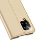 DUX DUCIS Skin Pro Bookcase type case for Samsung Galaxy A42 5G golden цена и информация | Telefonide kaitsekaaned ja -ümbrised | hansapost.ee