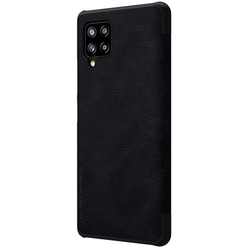 Telefoniümbris Nillkin Qin Samsung Galaxy A42 5G, must hind ja info | Telefonide kaitsekaaned ja -ümbrised | hansapost.ee