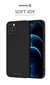 Swissten Soft Joy Silicone Case for Apple iPhone 11 Pro Max Black hind ja info | Telefonide kaitsekaaned ja -ümbrised | hansapost.ee