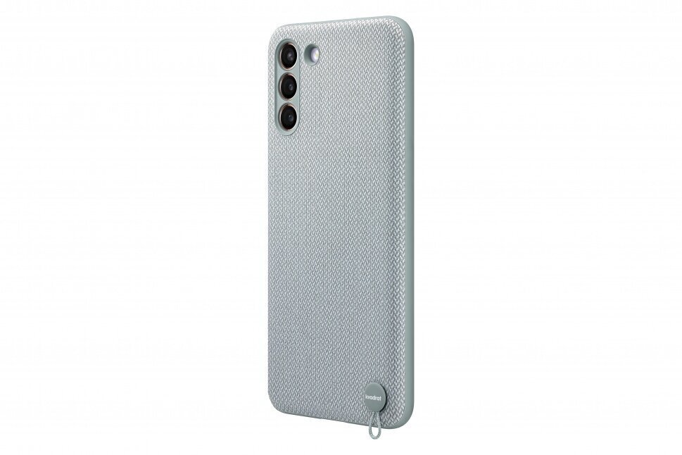 Samsung Kvadrat cover from recycled material telefonile Samsung Galaxy S21 Plus, mint gray цена и информация | Telefonide kaitsekaaned ja -ümbrised | hansapost.ee