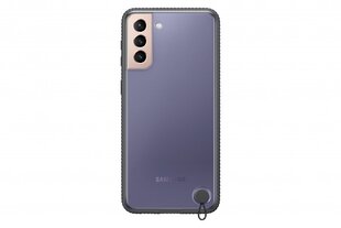 Samsung läbipaistev kaitsekate G996B Galaxy S21 Plus must EF-GG996CBEGWW hind ja info | Telefonide kaitsekaaned ja -ümbrised | hansapost.ee