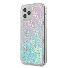 Apple iPhone 12 Pro Max ümbris Guess Liquid Glitter Iridescent hind ja info | Telefonide kaitsekaaned ja -ümbrised | hansapost.ee