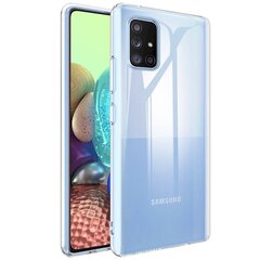 Fusion Ultra Back Case 1 мм прочный силиконовый чехол для Samsung M515 Galaxy M51, прозрачный цена и информация | Чехлы для телефонов | hansapost.ee