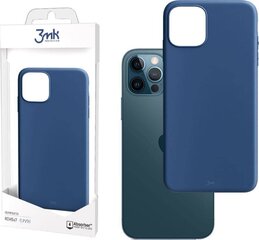 3MK Matt telefoniümbris iPhone 12 Mini, sinine hind ja info | Telefonide kaitsekaaned ja -ümbrised | hansapost.ee