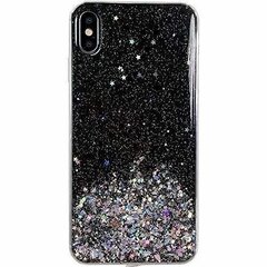 Чехол «Star Glitter Shining» для телефона Xiaomi Mi 10T Lite, черный цена и информация | Чехлы для телефонов | hansapost.ee