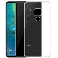 Fusion ultra 0,3 mm silikoonist ümbris Huawei Mate 20, läbipaistev hind ja info | Telefonide kaitsekaaned ja -ümbrised | hansapost.ee