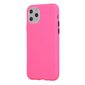 Mocco Soft Cream Silicone Back Case for Apple iPhone 12/12 Pro Pink hind ja info | Telefonide kaitsekaaned ja -ümbrised | hansapost.ee