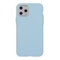 Mocco Soft Cream Silicone Back Case for Apple iPhone 12/12 Pro Blue цена и информация | Telefonide kaitsekaaned ja -ümbrised | hansapost.ee