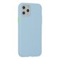 Mocco Soft Cream Silicone Back Case for Apple iPhone 12/12 Pro Blue hind ja info | Telefonide kaitsekaaned ja -ümbrised | hansapost.ee