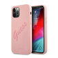 Guess GUHCP12LLSVSPI iPhone 12 Pro Max 6.7" pink/pink hardcase Script Vintage цена и информация | Telefonide kaitsekaaned ja -ümbrised | hansapost.ee