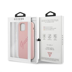 Guess GUHCP12LLSVSPI iPhone 12 Pro Max 6.7" pink/pink hardcase Script Vintage цена и информация | Чехлы для телефонов | hansapost.ee