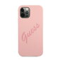 Guess GUHCP12LLSVSPI iPhone 12 Pro Max 6.7" pink/pink hardcase Script Vintage цена и информация | Telefonide kaitsekaaned ja -ümbrised | hansapost.ee